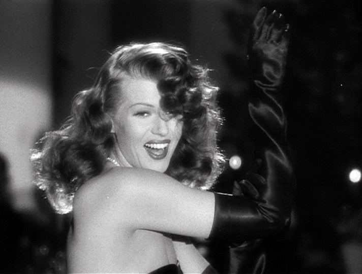 Rita Hayworth as Gilda singing "Put the Blame on Mame"
