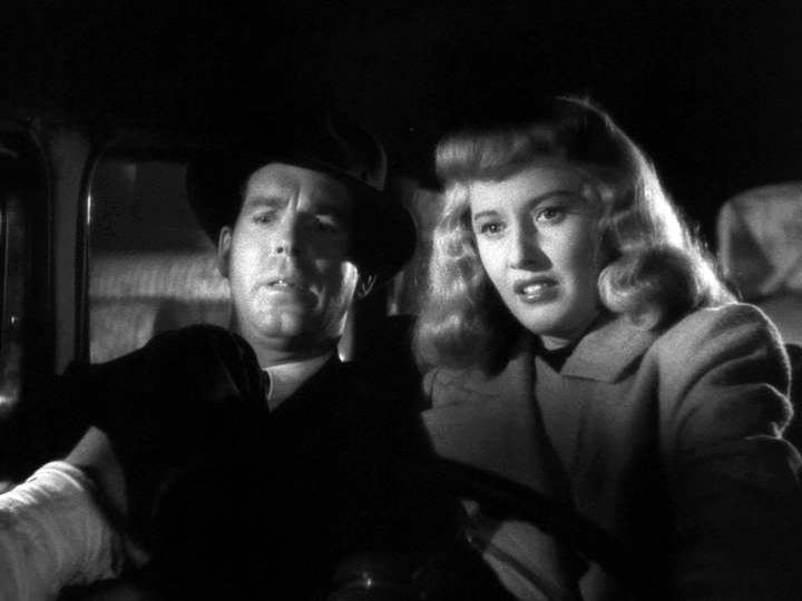 Fred MacMurray, Barbara Stanwyck in Double Indemnity