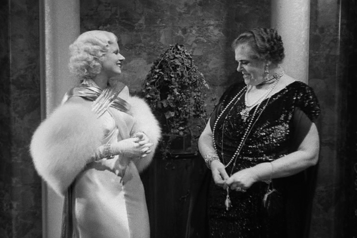 Jean Harlow, Marie Dressler Dinner at Eight