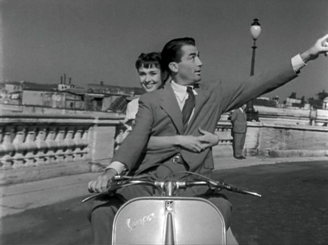 Audrey Hepburn Gregory Peck in Roman Holiday