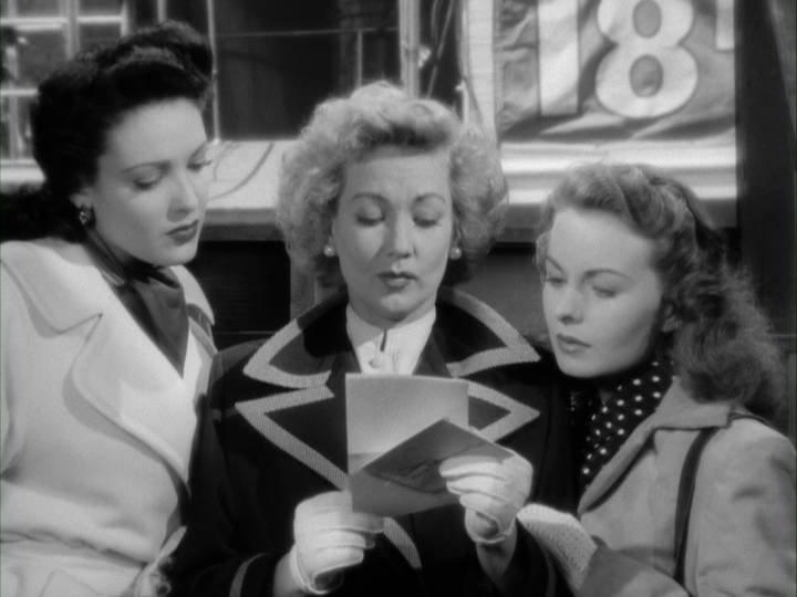 Linda Darnell, Ann Sothern, Jeanne Crain in A Letter to Three Wives