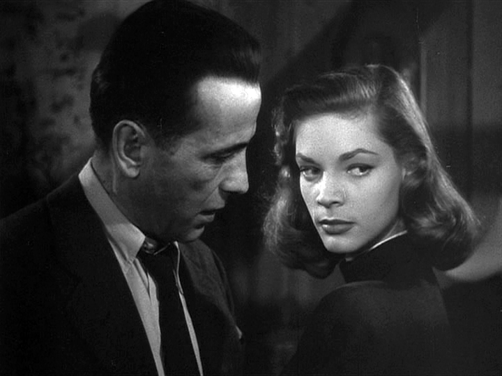 Humphrey Bogart, Lauren Bacall in The Big Sleep