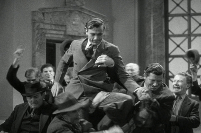 Gary Cooper in Mr. Deeds Goes to Town