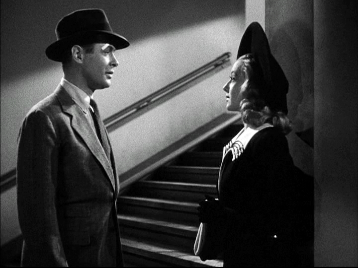 Robert Montgomery, Evelyn Keyes in Here Comes Mr. Jordan