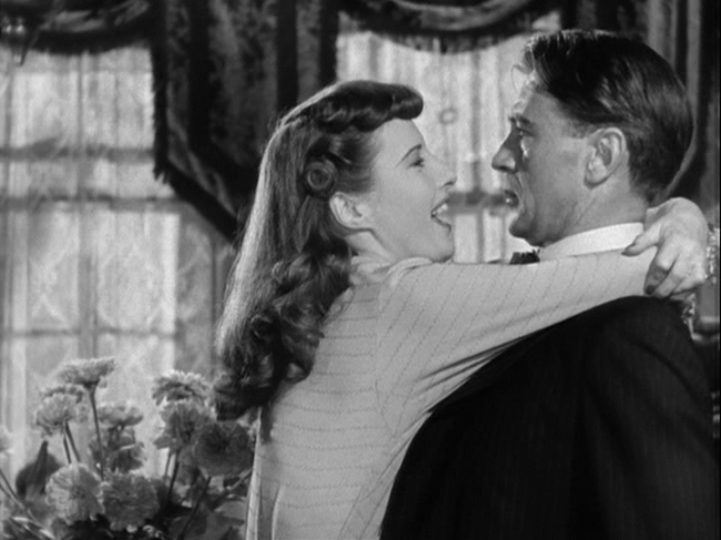 Barbara Stanwyck and Gary Cooper in Ball of Fire