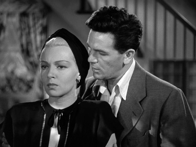 Lana Turner, John Garfield in The Postman Always Rings Twice