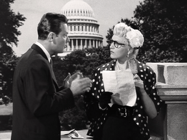 William Holden, Judy Holliday in Born Yesterday