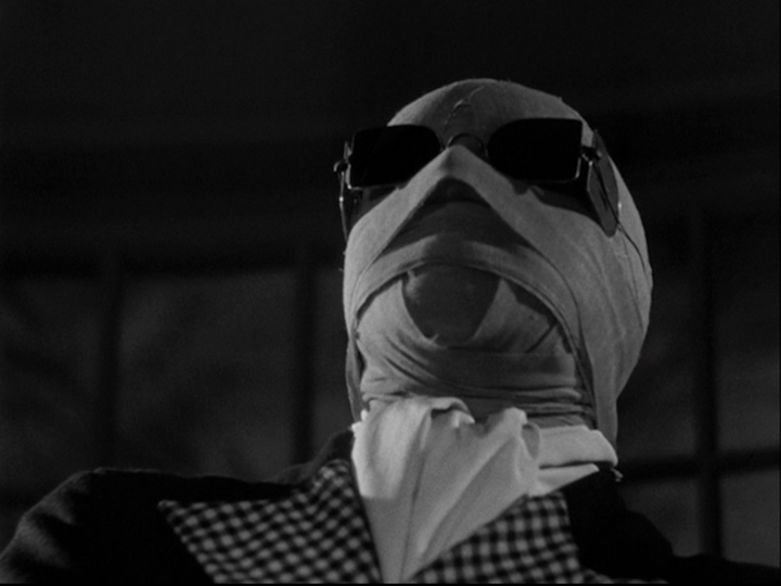Claude Rains in The Invisible Man