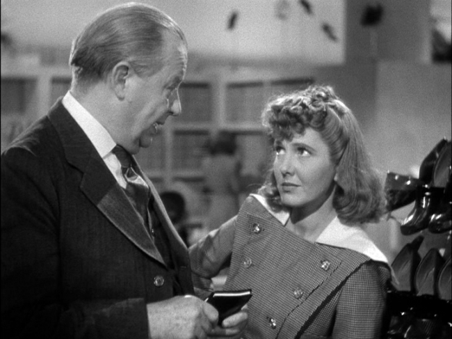 Charles Coburn, Jean Arthur star in The Devil and Miss Jones