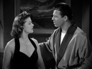 Myrna Loy, Jack Carson in Love Crazy