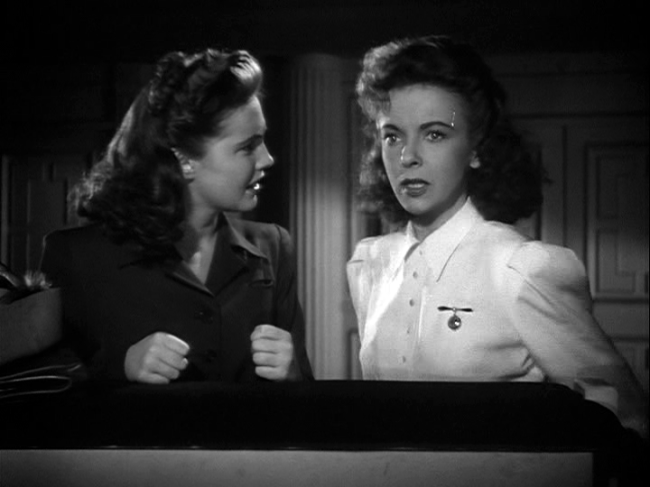 Joan Leslie, Ida Lupino in The Hard Way