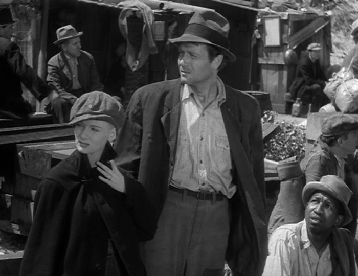 Veronica Lake, Joel McCrea in Sullivan's Travels