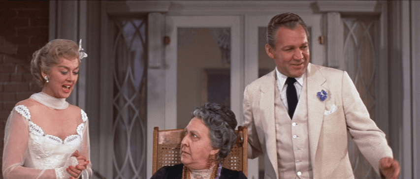 Rosalind Russell, Forrest Tucker in Auntie Mame