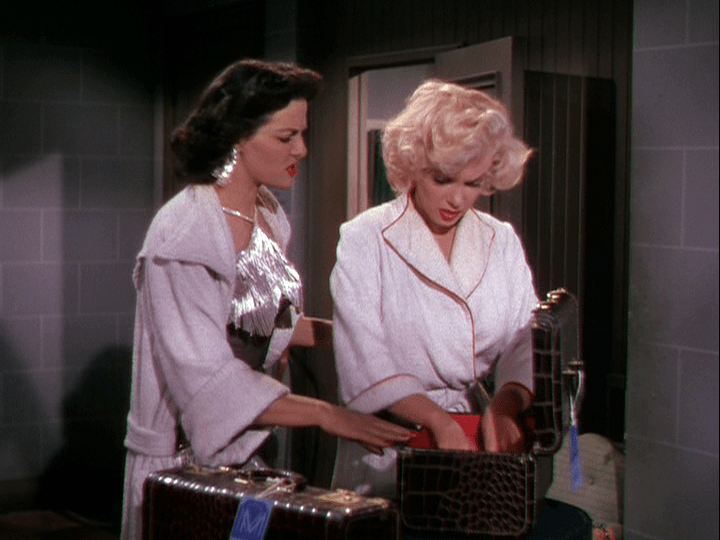 Jane Russell, Marilyn Monroe in Gentlemen Prefer Blondes