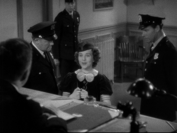 Deanna Durbin sings for the local police dept. in Three Smart Girls