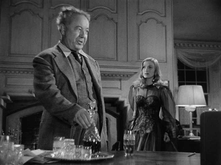 Cecil Kellaway, Veronica Lake in "I Married a Witch."