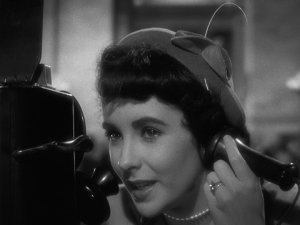 Elizabeth Taylor says good-bye to her parents.